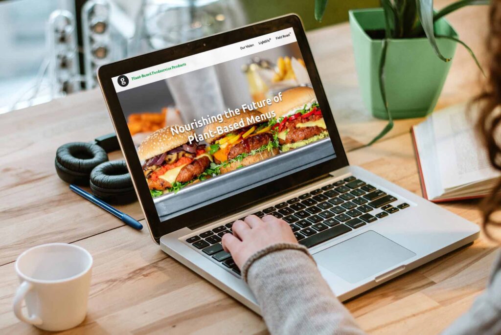 Unifying plant-based brands into a b2b master brand destination.
