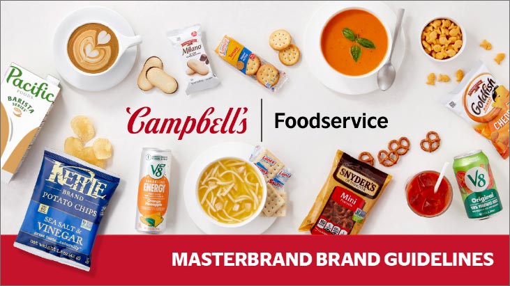 Campbell's Foodservice - Brand Guide Example